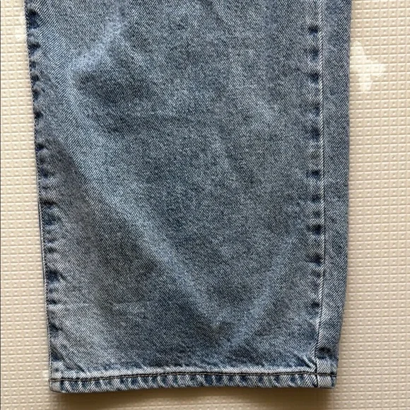 Hidden- Blue Flare Wide Leg Distressed Jeans - Picture 7 of 10